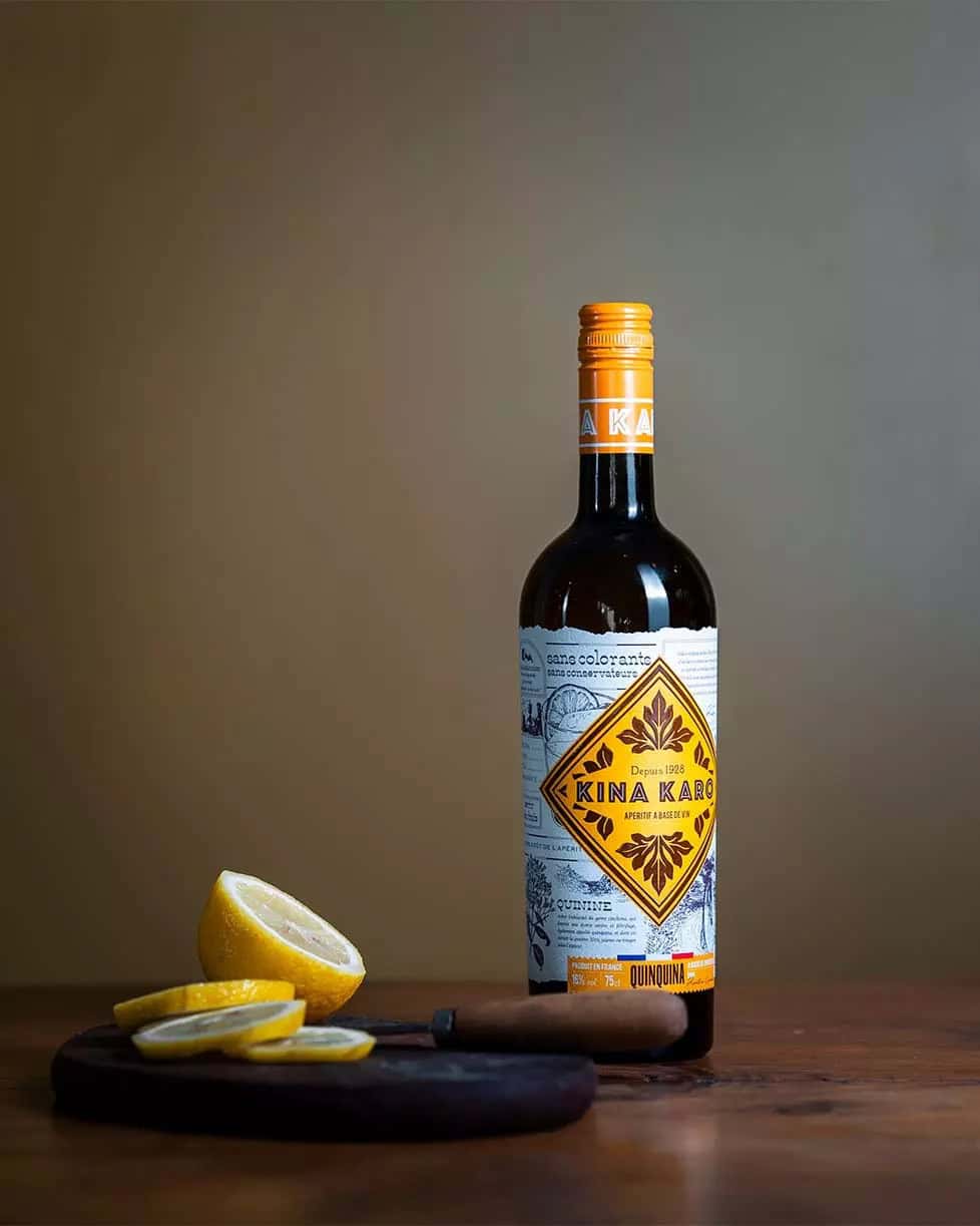 Kina Karo aperitiefdrank 75cl 3 Knop om Kina Karo Lemon te kopen