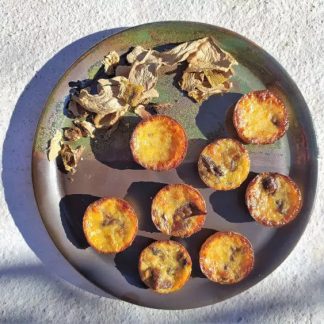 knop om Mini quiche met cèpes te maken