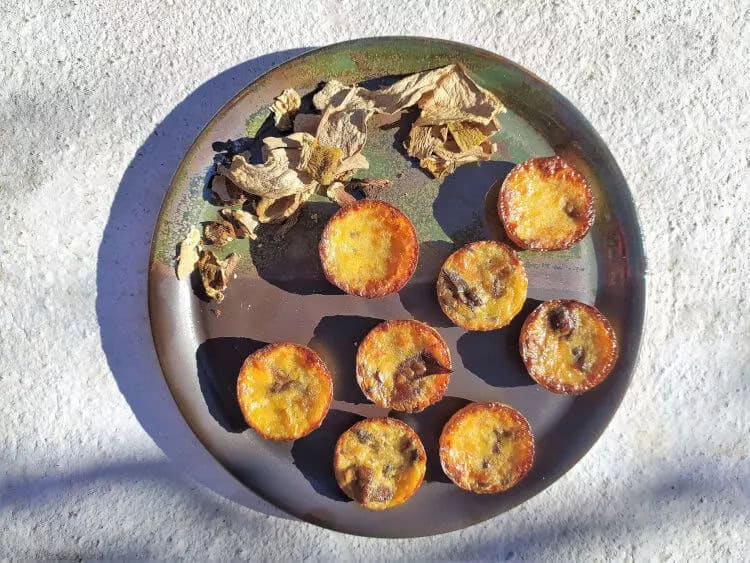 Mini quiche met cèpes 1 knop om Mini quiche met cèpes te maken