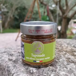 knop om tapenade van groene olijven te kopen