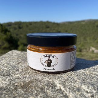 Knop om gegrilde paprika spread te kopen