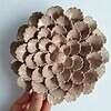 bouton pour acheter Décoration florale murale beige